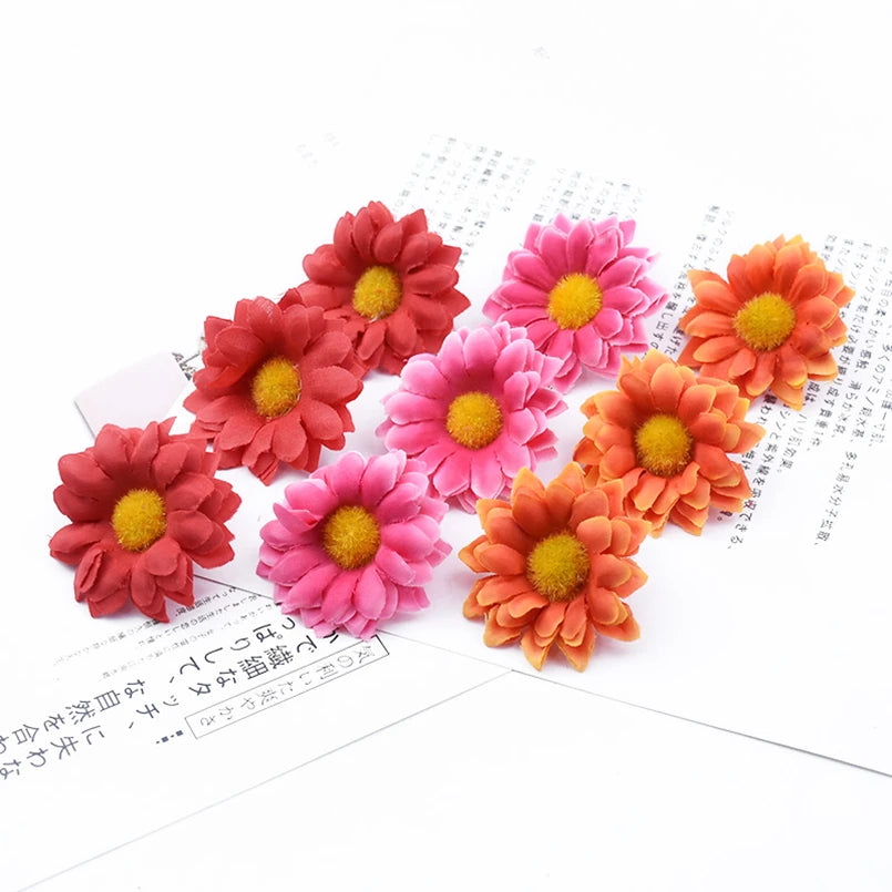 Silk Daisy Artificial Flowers – Wedding, Wreath & DIY Décor Artificial Silk Flowers Babs