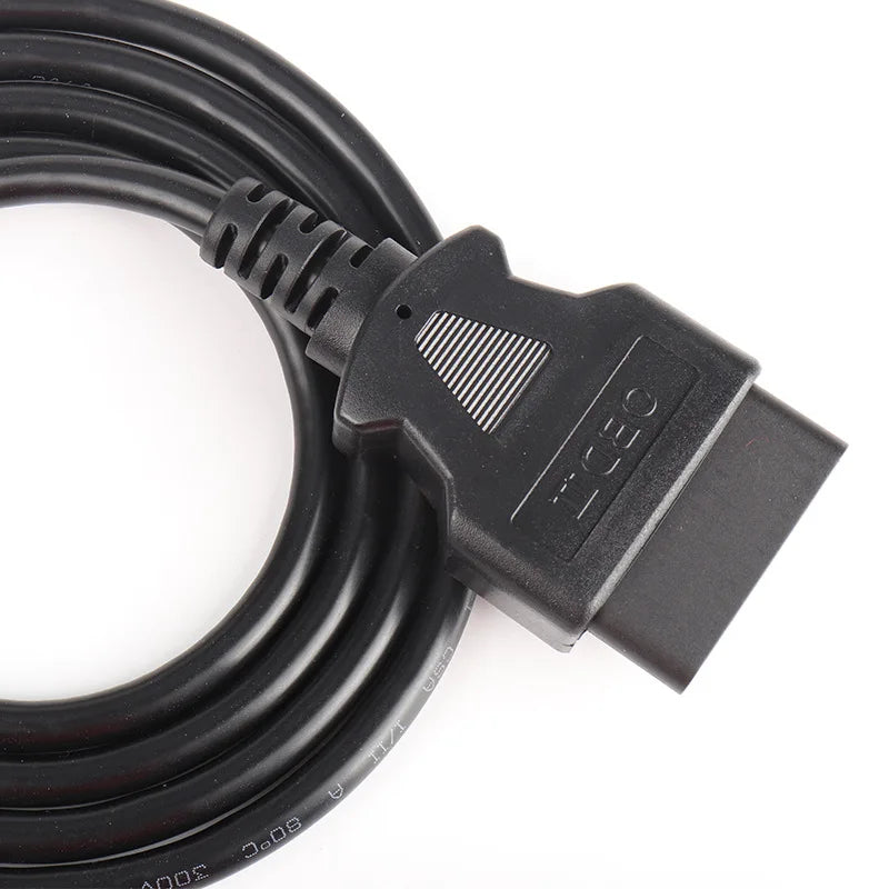 OBD2 16-Pin Extension Cable Male to Female – 1.5m & 3m OBD2 Adapter Cable Babs