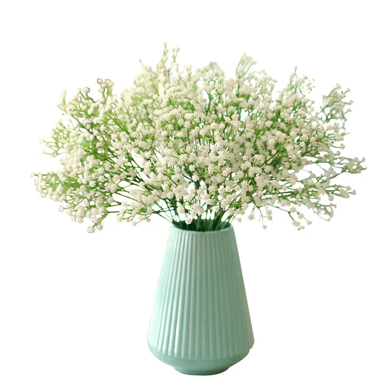 90-Head Artificial Babies Breath Gypsophila Flowers 52cm Artificial Flowers Babs