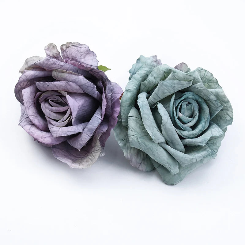 9CM Silk Rose Heads – Artificial Flowers for Wedding & Home Decor Artificial Flower Heads Babs