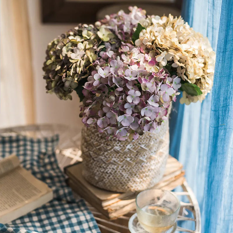 Silk Hydrangea Artificial Flowers – Wedding & Home Décor Artificial Silk Flowers Babs