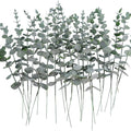 10PCS Artificial Eucalyptus Stems – Faux Greenery for Home & Events Artificial Greenery Stems Babs green