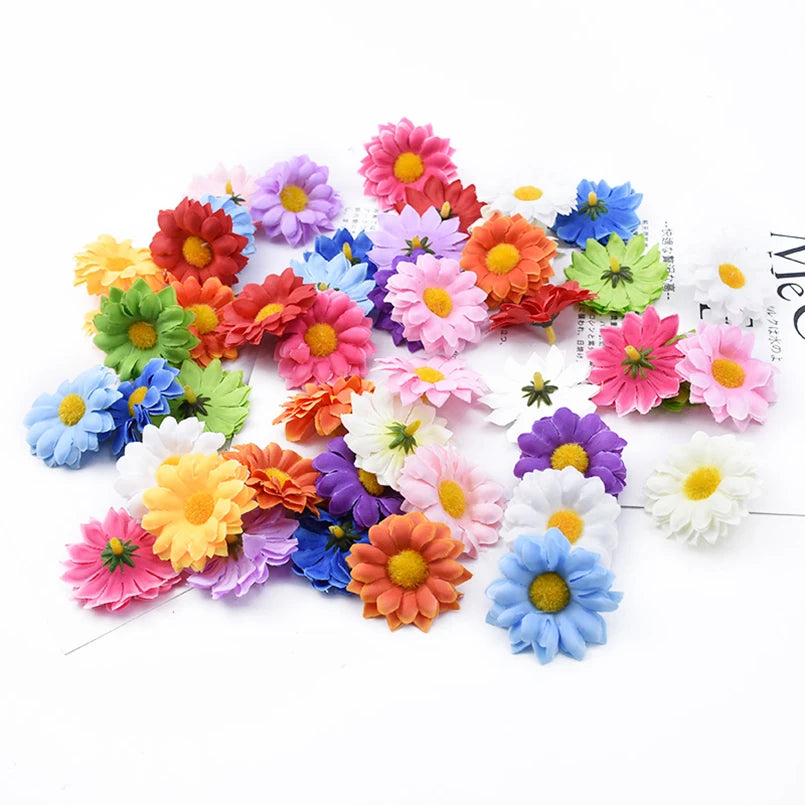 Silk Daisy Artificial Flowers – Wedding, Wreath & DIY Décor Artificial Silk Flowers Babs