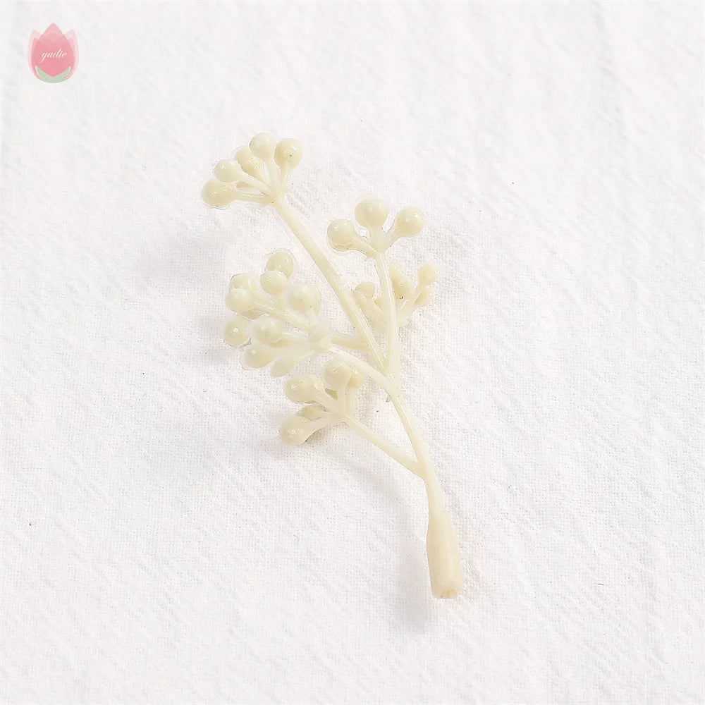 10pcs Artificial Fern & Eucalyptus Silk Leaves for Home & Wedding Artificial Silk Leaves Babs B-7
