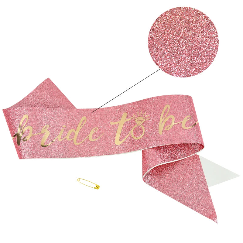 Bride To Be Sash & Balloons – Bachelorette Party Decor Set Party Decoration Set Babs 1pc sash