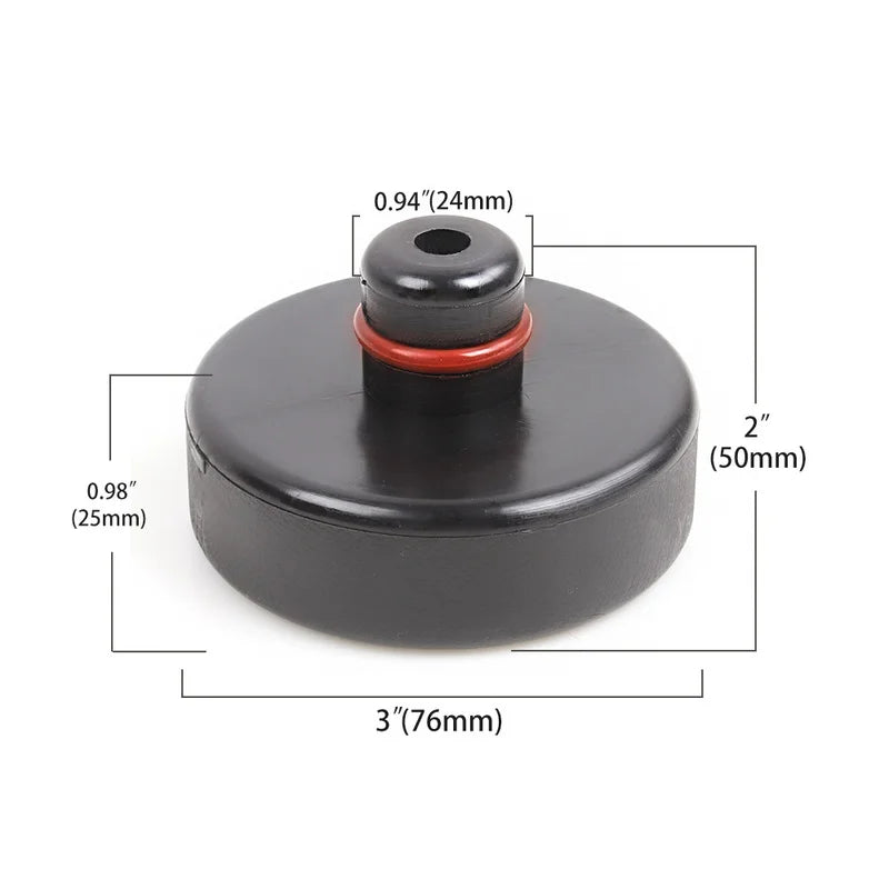 Tesla Model 3/Y/S/X Rubber Jack Pad Adapter Set (4-Pack) Car Jack Pad Adapter Babs