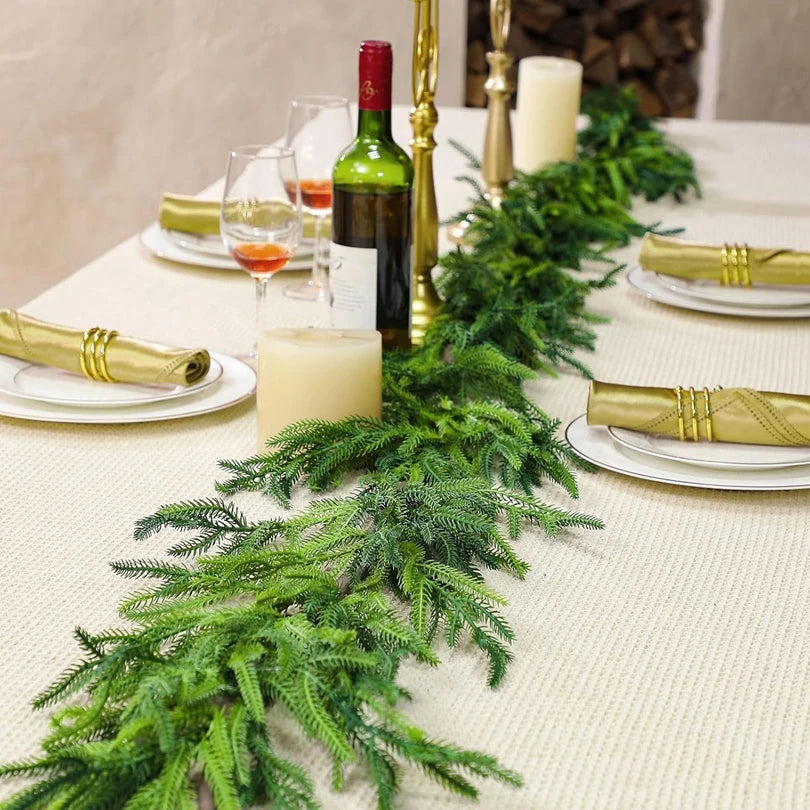 Artificial Green Rattan Vine for Christmas Wreath & Home Decor Artificial Plant Vine Babs