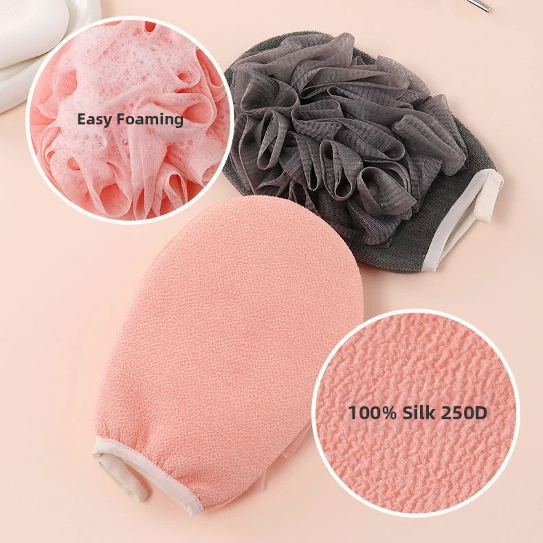 Double-Sided Exfoliating Bath Glove – Body Scrubber & Mitt Exfoliating Bath Glove Babs