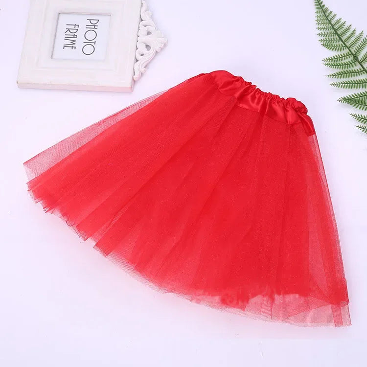Girls Pink Tutu Skirt | Princess Party & Birthday Ball Gown