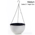 Macrame Hanging Plant Pot Hanger – Indoor & Outdoor Flowers Macrame Plant Hanger Babs White-M