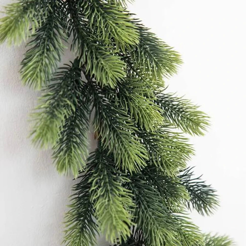 72M Artificial Pine Needle Vine for Christmas & Wedding Decor Artificial Vine Decor Babs
