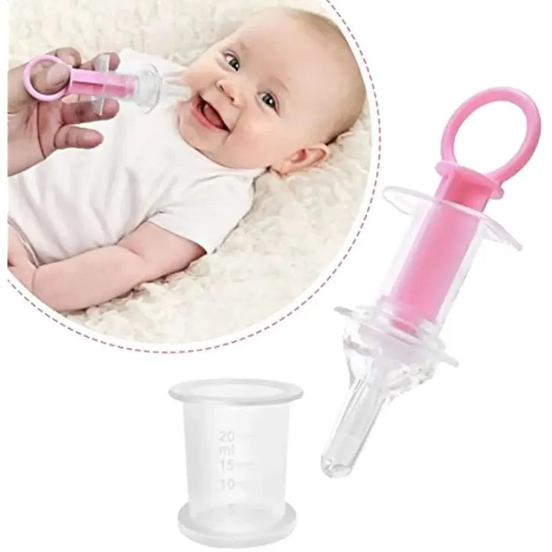 Infant Pacifier Medicine Dropper Silicone Nipple Syringe Baby Medicine Dropper Babs