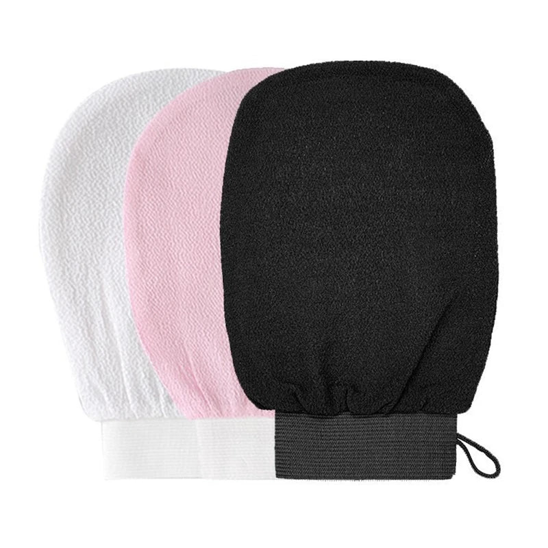 Korean Exfoliating Gloves – Body Scrubber & Peeling Mitts Exfoliating Bath Gloves Babs
