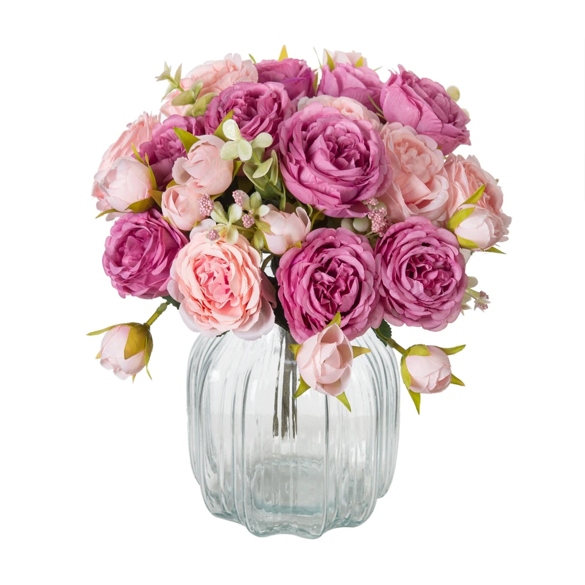 Artificial Silk White Peony Stems – Wedding & Home Décor Artificial Silk Flowers Babs