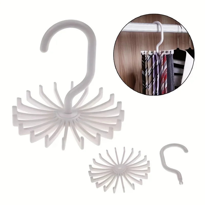 Rotatable 20-Claw Multi-Purpose Clothes & Accessory Hanger Clothes Hanger Organizer Babs