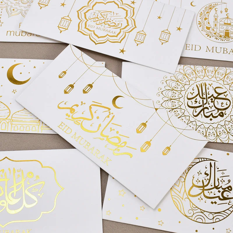 9Pcs Eid Mubarak Gift Envelopes – Ramadan Money Bags 2026 Gift Envelopes Babs