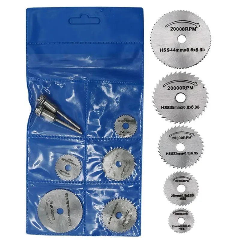 Mini HSS Circular Saw Blades – Rotary Tool Cutting Disc Set Circular Saw Blade Set Babs