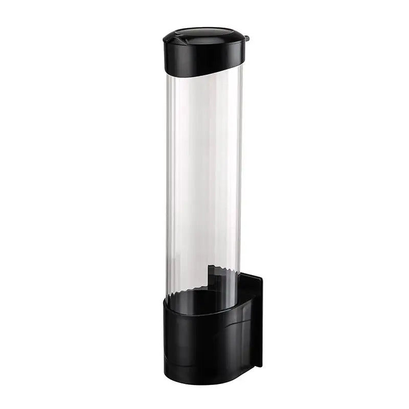 Punch-Free Automatic Disposable Paper Cup Holder Dispenser Cup Dispenser Rack Babs black
