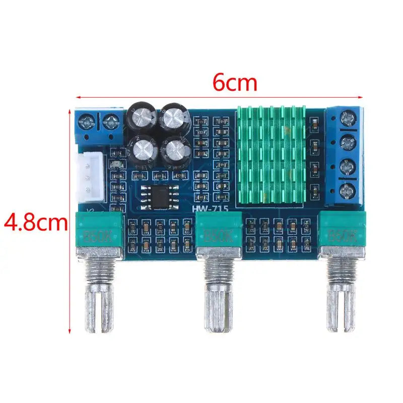 TPA3116D2 80W×2 Dual-Channel Digital Audio Amplifier Board Audio Amplifier Board Babs