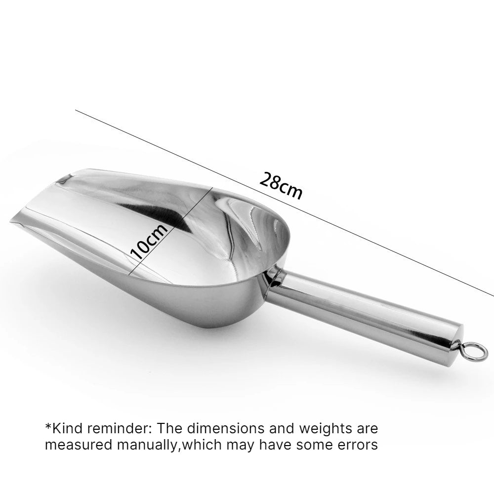 Stainless Steel Ice Scoop Set – 5, 8 & 12 oz | Bar & Kitchen Kitchen Ice Scoop Babs L