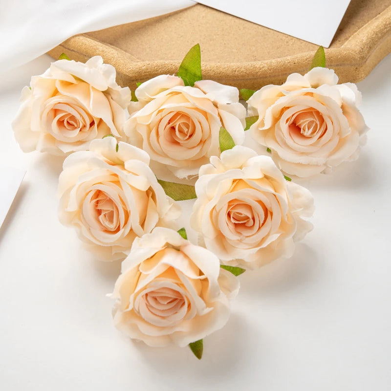 Silk Rose Artificial Flowers – Wedding & Home Décor, 40–80 Pcs Artificial Silk Flowers Babs color 7 80 pcs