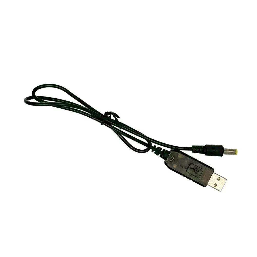 5V to 21V Boost Cable – USB DC Adapter for 21V Battery Charging Battery Charging Cable Babs