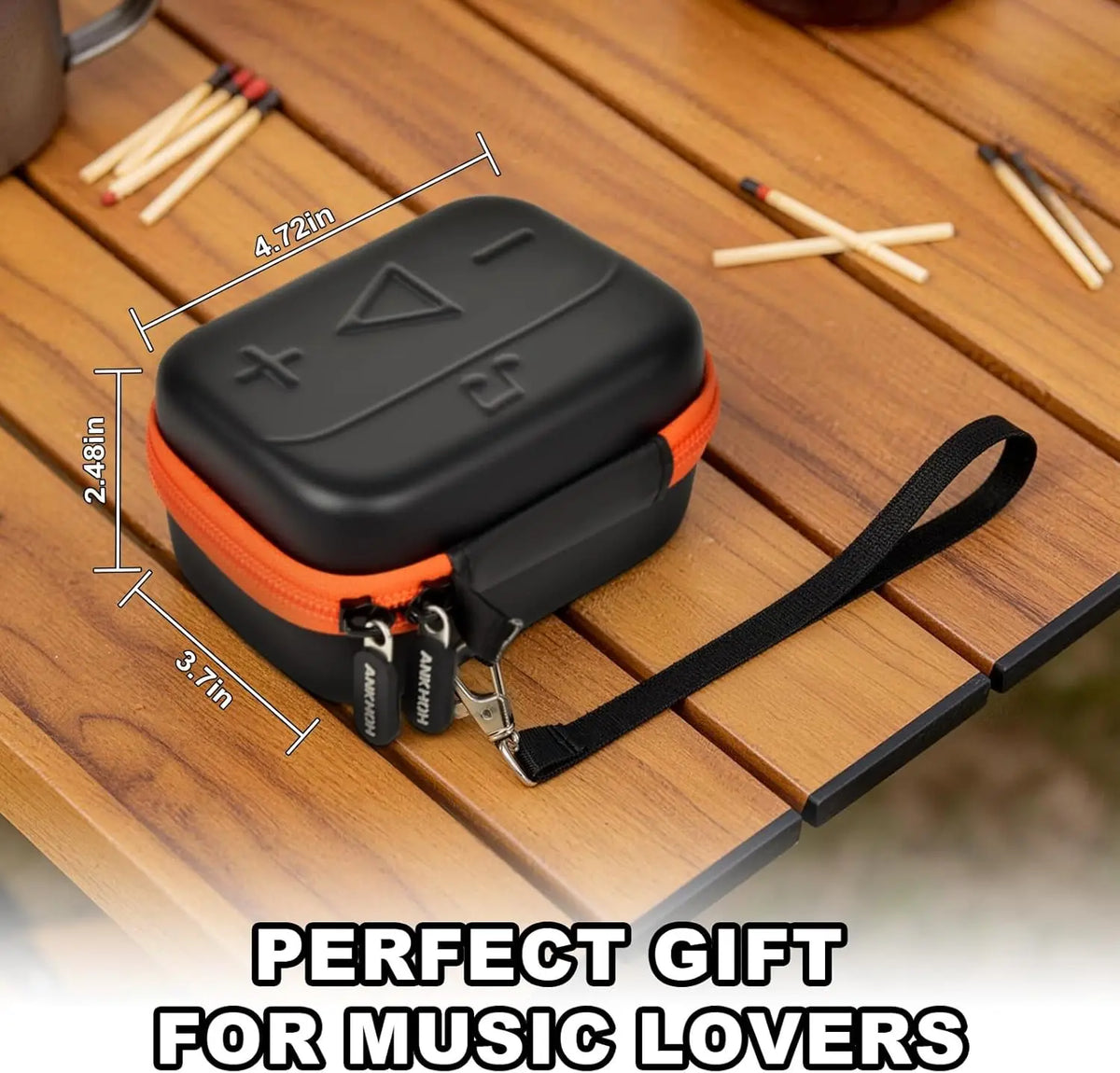 Paiyule Hard EVA Case for JBL Go 4 / Go 3 / Go 3 Eco Speaker Speaker Carrying Case Babs