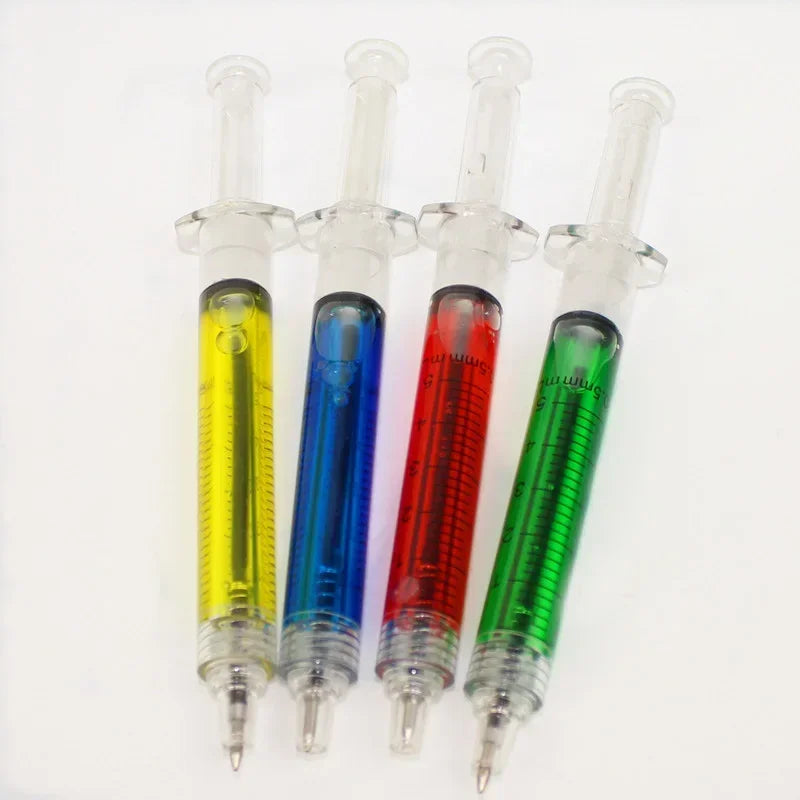 Syringe Shape Ballpoint Pens – Novelty Pens for Kids & Parties Novelty Ballpoint Pens Babs