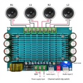 TDA7850 4×50W Car Amplifier Board – 4-Channel 12V Audio Module Car Amplifier Board Babs Default Title