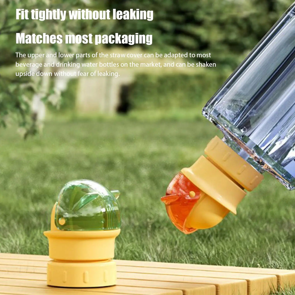 Kids Silicone Bottle Spout Straw Adapter – Leak-Proof & Universal Bottle Straw Adapter Babs