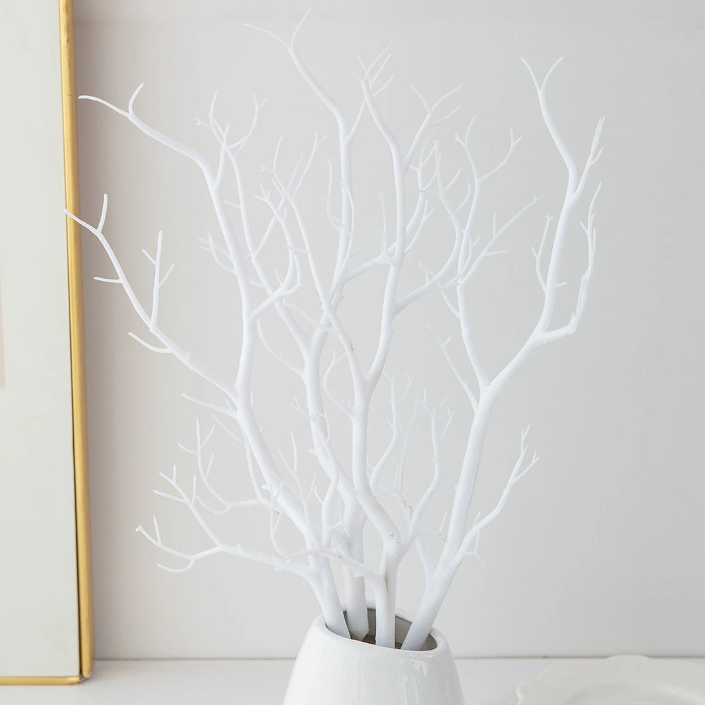 Artificial Plant Branches 10/20pc – Fall & Wedding Décor Artificial Plant Branches Babs Milky White 10 pcs