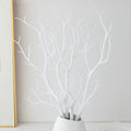 Artificial Plant Branches 10/20pc – Fall & Wedding Décor Artificial Plant Branches Babs Milky White 10 pcs