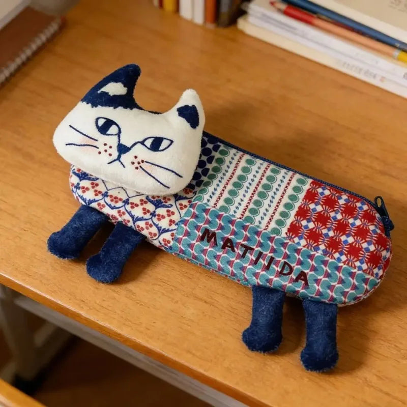 Cat Pencil Case – Large Capacity Makeup & Stationery Bag Pencil Case Babs