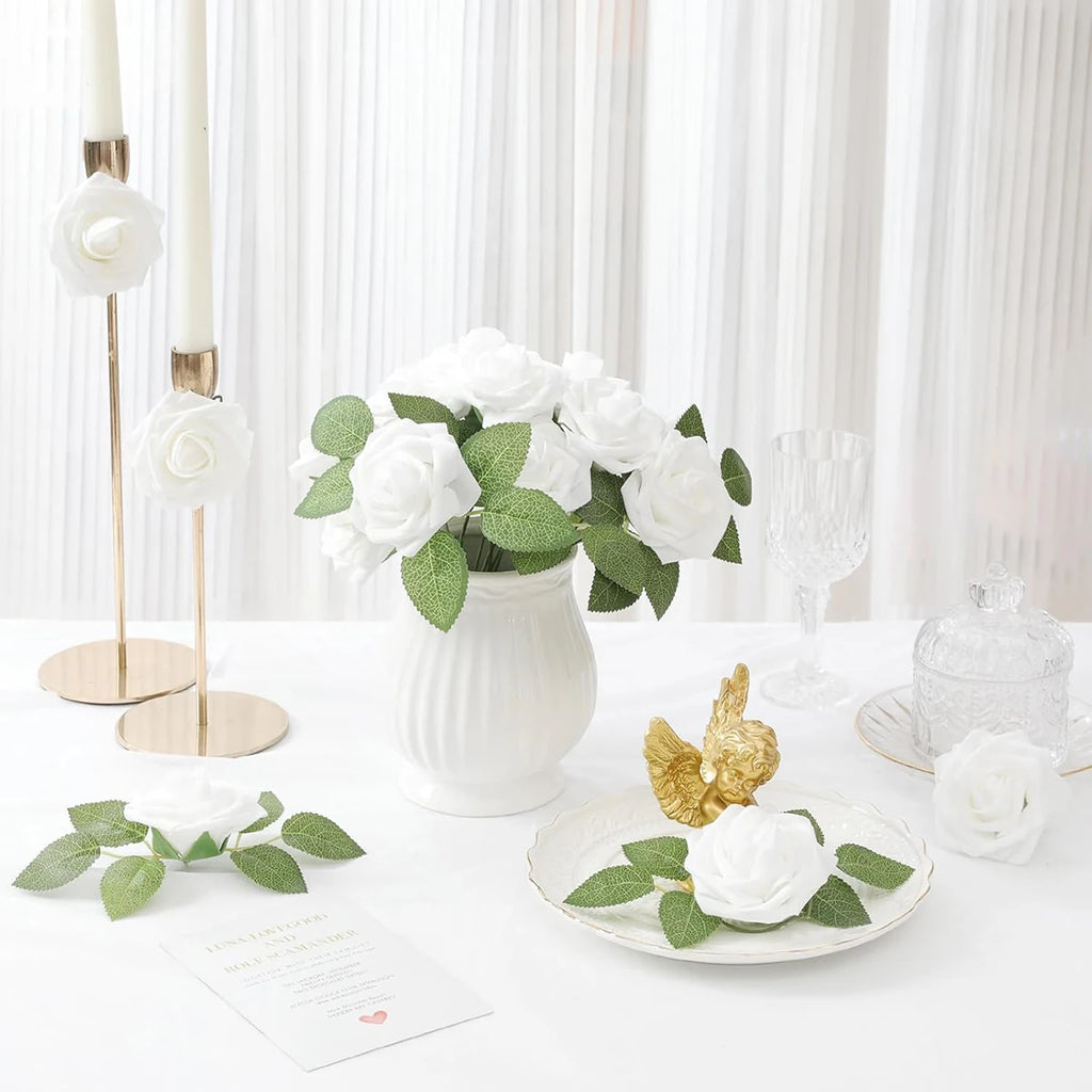 Artificial PE Foam Roses – Wedding, Home & Party Décor Artificial Flowers Babs
