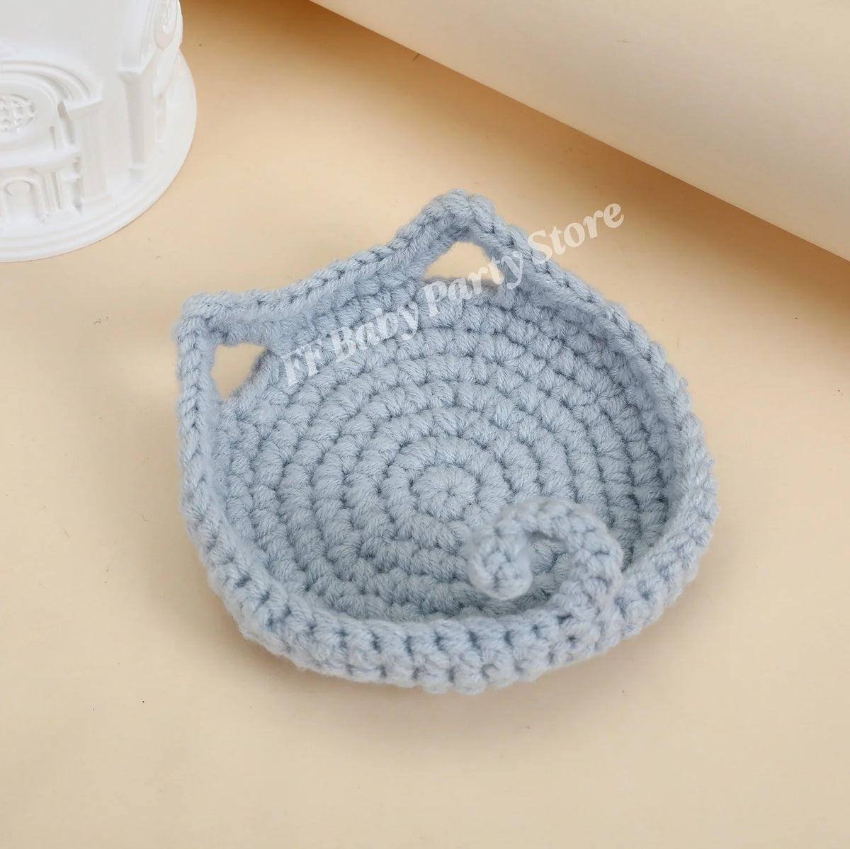 Handwoven Animal Crochet Cup Coasters – Kawaii 3D Desk Decor Crochet Cup Coaster Babs M