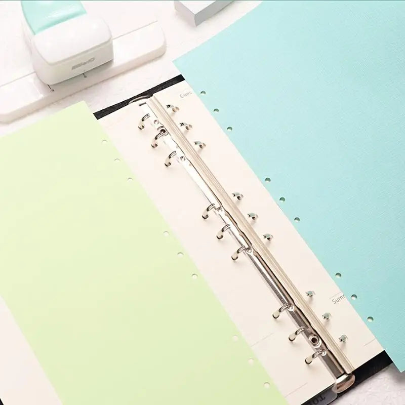 3/6/9 Hole Punch Adjustable Loose Leaf Puncher – A5/A6 Loose Leaf Hole Punch Babs Default Title