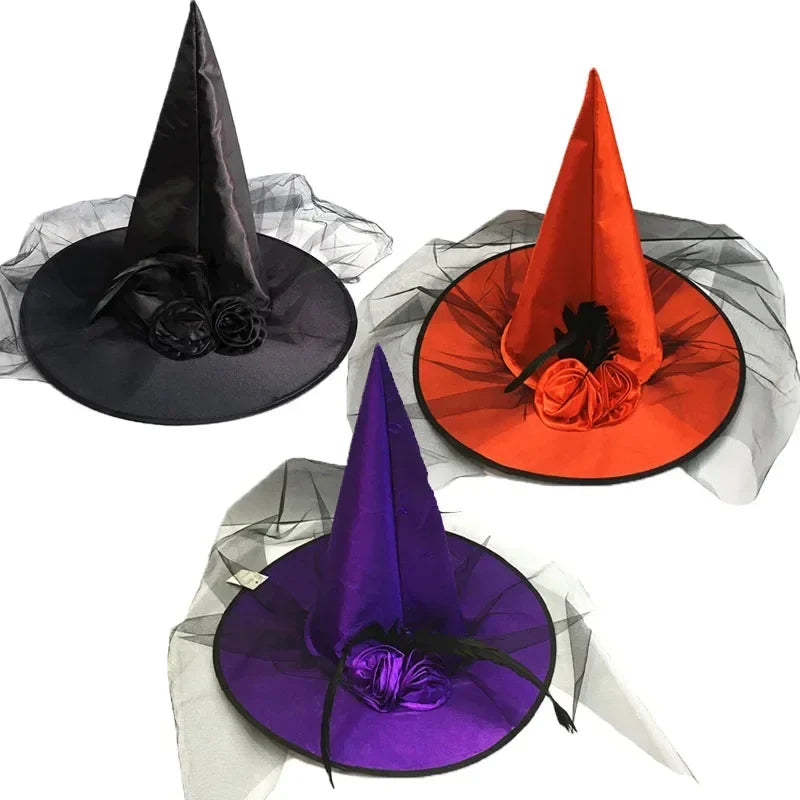 Kids Wizard & Witch Hat – Halloween Costume Cosplay Party Kids Costume Hat Babs