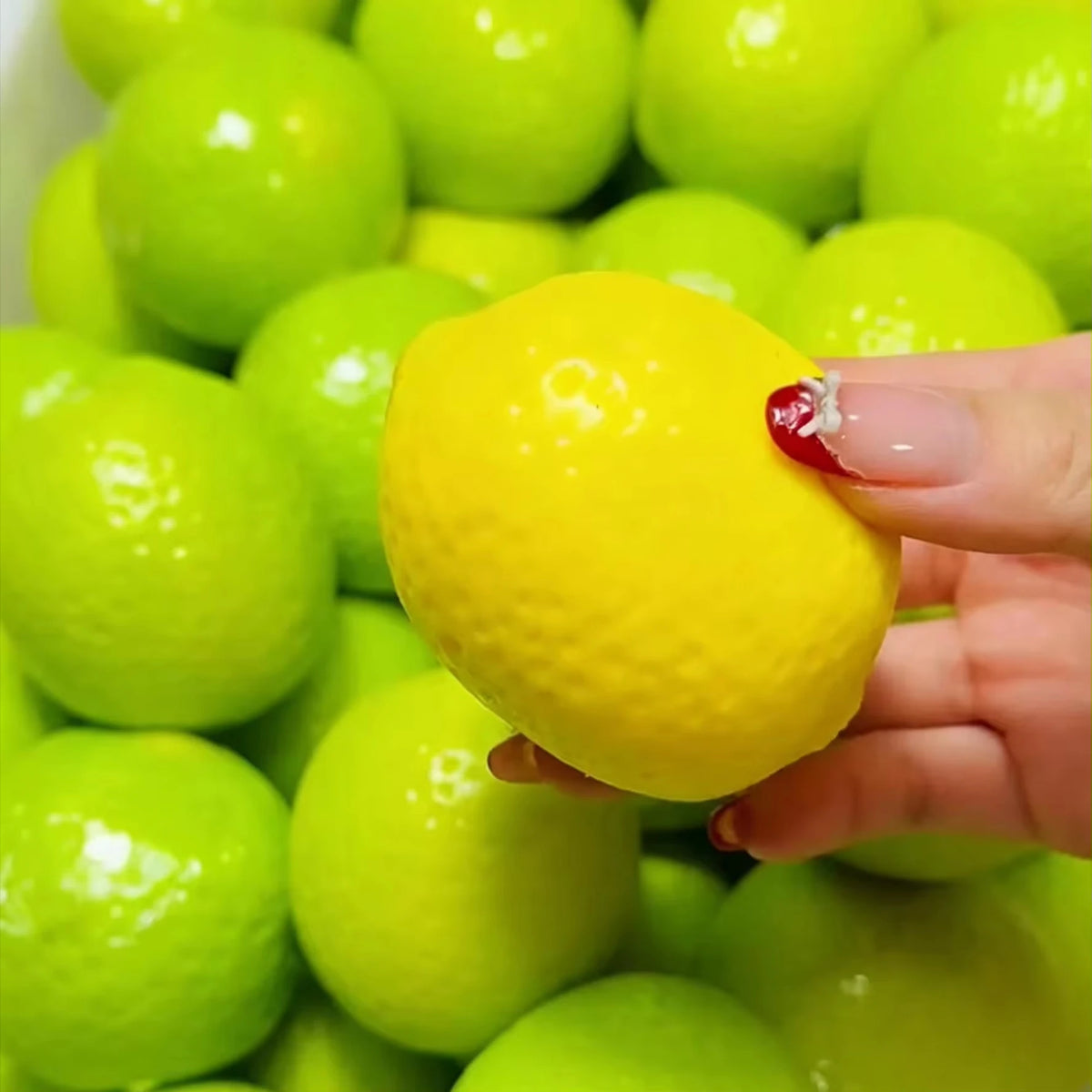 Squishy Lemon & Mango Fidget Ball – ASMR Sensory Squeeze Toy Sensory Fidget Toy Babs