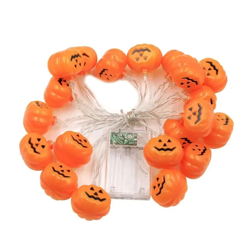 Halloween LED Pumpkin Bat String Lights – Party & Home Decor Halloween String Lights Babs