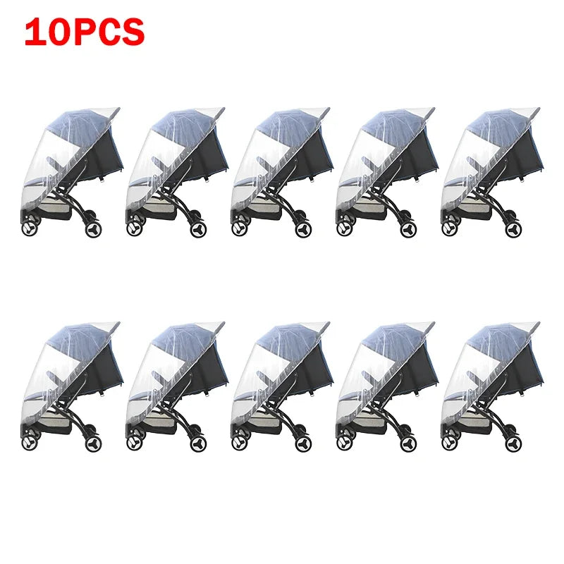 Baby Stroller Mosquito Net – Insect Shield Mesh Pram Cover Stroller Mosquito Net Babs 10PCS