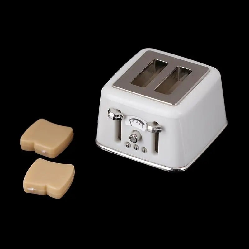 1:12 Dollhouse Miniature Bread Machine & Toaster Decoration Dollhouse Miniature Babs