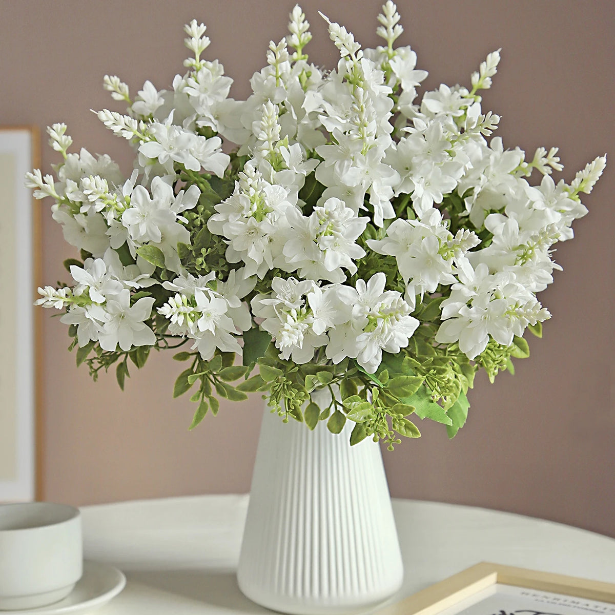 Silk Artificial Flower Bouquet – Wedding & Home Décor Artificial Flower Bouquet Babs