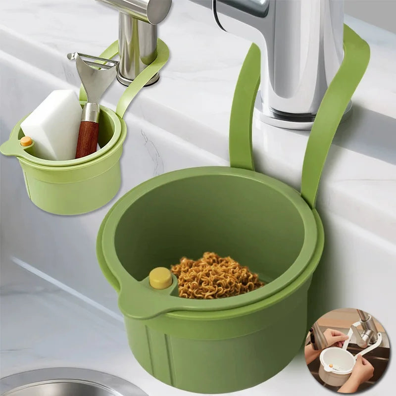 Cactus Kitchen Sink Hanging Strainer | Fine Mesh Drain Filter Sink Drain Strainer Babs