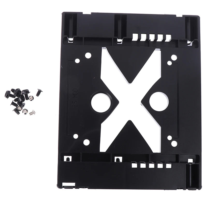 5.25" Optical Bay to 2.5"/3.5" SSD Hard Drive Bracket + 8cm Fan Drive Bay Bracket Babs One Size