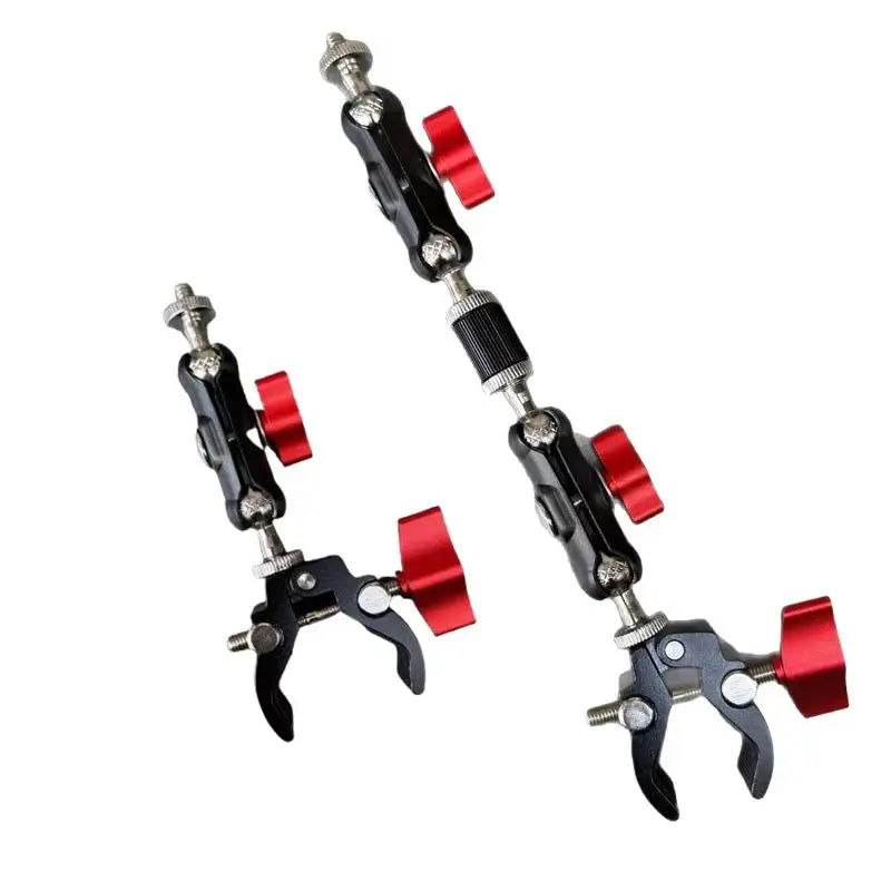 Camera Metal Super Clamp Double Ball Head Magic Arm Mount Set Camera Magic Arm Clamp Babs