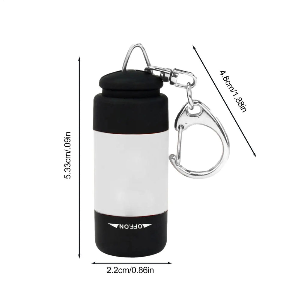 LED Mini USB Rechargeable Keychain Flashlight – Waterproof Keychain Flashlight Babs