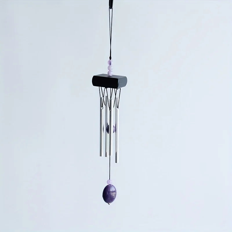 Wooden Wind Chime Pendant – Home, Door & Car Décor Gift Wind Chime Pendant Babs Black