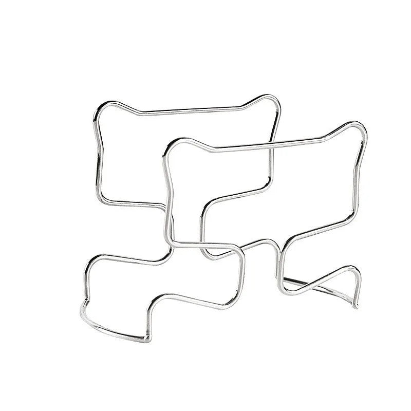 Stainless Steel Coffee Drip Filter Bag Holder – 1/3/5 Pack Coffee Filter Holder Babs Silver 1pcs