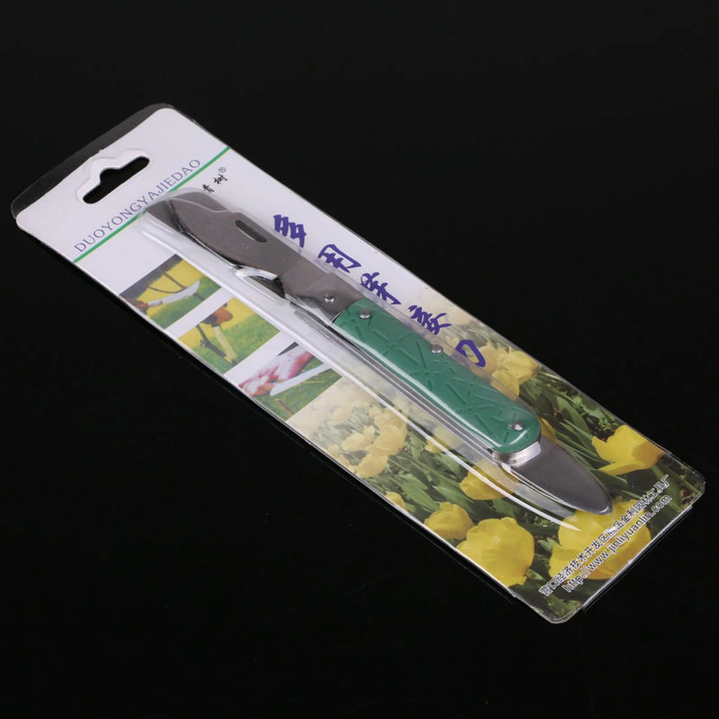 3-in-1 Grafting Folding Knife – Pruning & Bark Lifter Tool Grafting Pruning Knife Babs