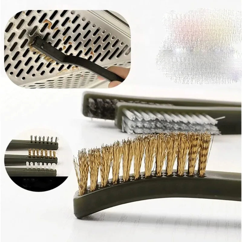 Spray Gun Pipeline Cleaning Brush & Pick Set – 7 Piece Kit Cleaning Brush Kit Babs